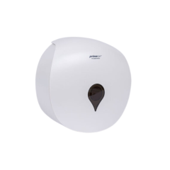 Prima Soft, Dispenser pentru hartie igienica Jumbo, 180-260x95 mm, alb - vectordirect.ro