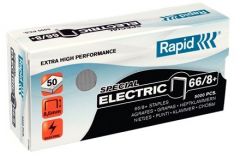 Capse, decapsatoare, Capse Rapid Super Strong, 66/8+, pentru capsator electric, 5000 buc/cutie - vectordirect.ro