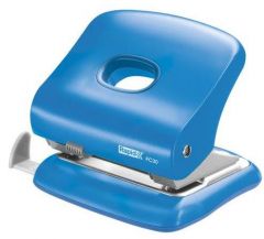 Birotica Carioca Westcott Rapid, Perforator plastic Rapid FC30, 30 de coli, cutie, albastru deschis - vectordirect.ro