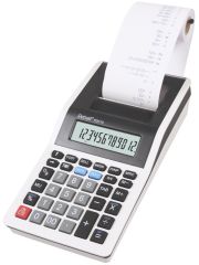 Calculatoare de birou, Calculator cu banda, 12 digits, 219 x 154 x 58 mm, Rebell PDC 10 - alb/negru - vectordirect.ro
