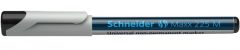 Markere, Universal non-permanent marker SCHNEIDER Maxx 225 M, varf 1mm - negru - vectordirect.ro