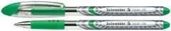 Rechizite scolare, Pix SCHNEIDER Slider Basic XB, rubber grip, varf 1.4mm - scriere verde - vectordirect.ro