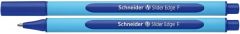 Pixuri cu mecanism, Pix SCHNEIDER Slider Edge F, rubber grip, varf fin - scriere albastra - vectordirect.ro