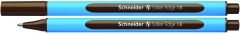 Rechizite scolare, Pix SCHNEIDER Slider Edge XB, rubber grip, varf 1.4mm - scriere maro - vectordirect.ro