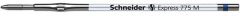 Pixuri, rollere & rezerve Schneider, Rezerva metalica SCHNEIDER Express 775M, pentru K15, K20, Klick-Fix, Loox - albastru - vectordirect.ro