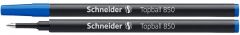 Etui Schneider, Rezerva SCHNEIDER 850, pentru roller Topball 811 - albastru - vectordirect.ro