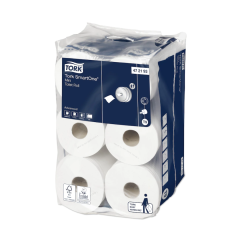 Tork, Hartie igienica TORK Advanced SmartOne MINI, 2 straturi, 13.4cm x 207m, 12 role/bax - alba - vectordirect.ro