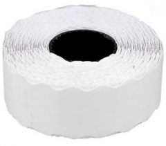 Etichete pret, Etichete de pret, 26 x 12 mm, adeziv permanent, 1000buc/rola, 6 role/set, TANEX - albe - vectordirect.ro