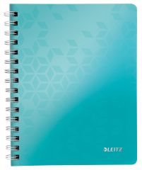 Cutii arhivare, alonje Q-connect Standardgraph LOCALE TED Electric Protectia muncii pbs Kangaro Adoc Leitz Cif Data flash Zipit, Caiet de birou Leitz WOW, PP, FSC, reciclabil, A5, 80 coli, cu spira, dictando, turcoaz - vectordirect.ro