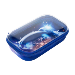 Rechizite scolare Zip..it, Penar cu fermoar ZIPIT Clear Top Storage Box - Astronaut Cat - vectordirect.ro