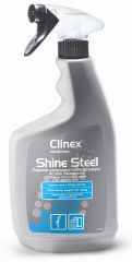 Suprafete diverse, CLINEX Shine Steel, 650 ml, cu pulverizator, solutie pt. curatare, intretinere suprafete otel inoxid - vectordirect.ro