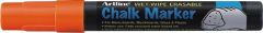 Artline, Marker cu creta ARTLINE, pentru table de scris, varf 4.0mm - portocaliu - vectordirect.ro