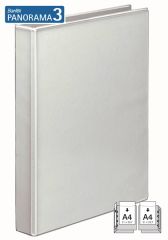 Cutii arhivare, alonje Bantex Oxford Iternet, Caiet mecanic cu buzunar, plastifiat PP, 4 inele in