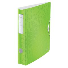 Leitz, Biblioraft LEITZ 180 Active WOW, polyfoam, A4, 65 mm, verde - vectordirect.ro