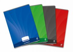 Rechizite scolare, Caiet A4, 60 file - 90g/mp, liniat stanga, coperta carton lucios, AURORA Mano - dictando - vectordirect.ro