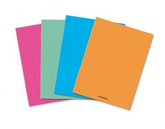 Cutii arhivare, alonje Nikidom LOCALE Leitz Ergo Cif Aurora Protectia muncii pbs Data flash DELI, Caiet A5, 36 file - 80g/mp, liniat stanga, coperta PP transparent color, AURORA - matematica - vectordirect.ro