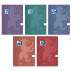 Cutii arhivare, alonje Epene BIC Hamelin, CAIET OXFORD A5 48 FILE, HARTIE OPTIK 80G/MP, PEFC, COPERTA PLASTIFIATA FLEXIBILA SOFT TOUCH, MARGINI LINIATE, COLTURI ROTUNJITE, DICTANDO, MOTIV TOUCH TREND - vectordirect.ro