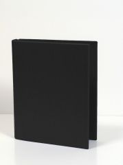 Cutii arhivare, alonje Faber-Castell Aurora Donau DELI Executive Safe, Caiet mecanic 2 inele - D25mm, coperti carton plastifiat PVC, A5, AURORA - negru - vectordirect.ro