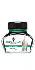 Cutii arhivare, alonje, Calimara cu cerneala Diplomat Octopus, 30 ml - verde intens - vectordirect.ro
