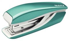 Leitz, Capsator metalic LEITZ WOW 5528 MINI NeXXt Series, 10 coli, 1000 capse P2 incluse, turcoaz - vectordirect.ro