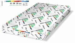 Carton alb, Carton A3, satinat, Pro-Design, clasa A++, 250 gr./mp, 125 coli/top - alb - vectordirect.ro