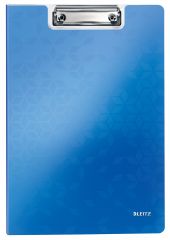 Cutii arhivare, alonje Q-connect Protectia muncii pbs Leitz, Clipboard LEITZ WOW, dublu, polyfoam, A4, 100 coli, albastru - vectordirect.ro