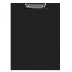 Clipboard Alco Leitz Donau, Clipboard dublu A4, plastifiat PP, DONAU - negru - vectordirect.ro