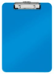 Cutii arhivare, alonje Tombow Leitz, Clipboard LEITZ WOW, simplu, PS, A4, 100 coli, albastru - vectordirect.ro