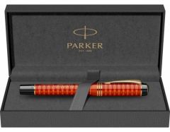 Pixuri Parker Parker, Stilou Centennial Size 18k Nib Parker Duofold Royal LE 100th Anniversary Red GT - vectordirect.ro