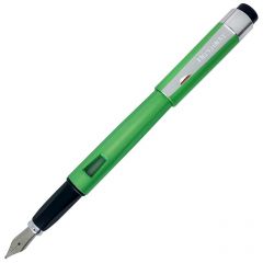 Lichidari de stoc, Stilou Diplomat Magnum, cu penita B, din otel inoxidabil - lime green - vectordirect.ro