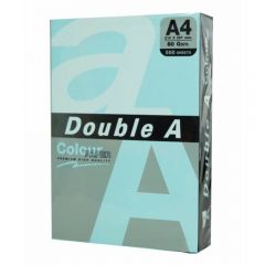 Double A, Hartie color pentru copiator  A4,  80g/mp, 500coli/top, Double A - pastel ocean - vectordirect.ro