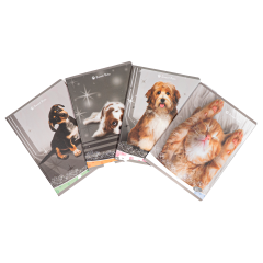 Caiete, Caiet TIP II 36 file, 80gsm, coperta carton 300gsm, design sweet pets - vectordirect.ro