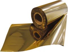 Cutii arhivare, alonje, Folie lucioasa pentru folio, 18cm x 122 m, OPUS Mundial - auriu - vectordirect.ro