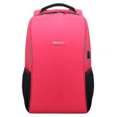 Cutii arhivare, alonje Bestlife Hama Maul, Rucsac BESTLIFE Travelsafe, laptop 15.6 inch, forma aerodinamica, conector USB si type C, rosu - vectordirect.ro