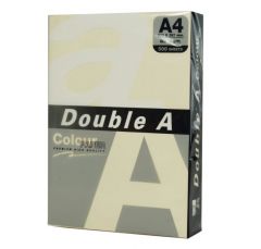 Double A, Hartie color pentru copiator  A4,  80g/mp, 100coli/top, Double A - pastel ivory - vectordirect.ro