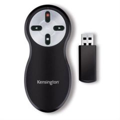 Kensington, Presenter Kensington, conexiune wireless, laser rosu, 20 m, negru - vectordirect.ro