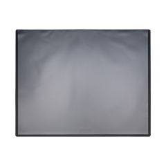 Mape pentru birou, Mapa birou 53 x 60 cm, Q-Connect - neagra cu folie transparenta - vectordirect.ro