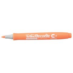 Artline, Marker ARTLINE Decorite, varf rotund 1.0mm - portocaliu pastel - vectordirect.ro