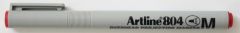 Artline, OHP Non-Permanent marker ARTLINE 804, varf mediu - 1.0mm - rosu - vectordirect.ro
