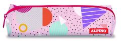 Rechizite scolare Zip..it Alpino, Penar neechipat fete cu 1 fermoar, ALPINO Geometric - vectordirect.ro