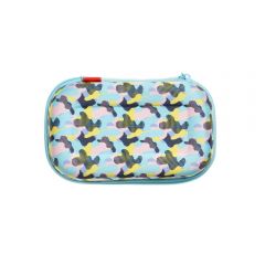 Rechizite scolare Zipit, Penar cu fermoar, ZIPIT Mesh - roz camuflaj - vectordirect.ro