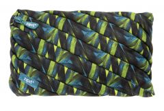 Instrumente de scris Zipit Gimboo Optima, Penar cu fermoar, ZIPIT Fresh Jumbo - verde cu flori - vectordirect.ro