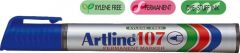 Artline, Permanent marker ARTLINE 107, corp plastic, varf rotund 1.5mm - albastru - vectordirect.ro