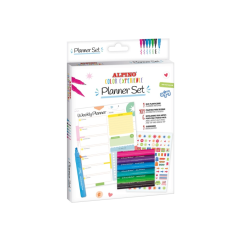 Alpino, Set planificare activitati Alpino Color Experience + accesorii - vectordirect.ro