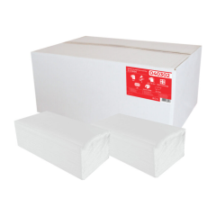 Servetele Presto Finish Clinex Cif Fixi LOCALE Prima Soft, Servetele ZZ hartie extra white, 24x21cm, 2 straturi, 150buc/pachet, 20pachete/cutie, Prima Soft - vectordirect.ro