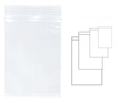 Cutii arhivare, alonje Giotto Bantex Kangaro Energizer Zipit Elix clean, Pungi plastic cu fermoar pentru sigilare, 120 x 180 mm, 100 buc/set, KANGARO - transparente - vectordirect.ro