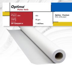 Cutii arhivare, alonje Gorjuss Das Optima Caran dAche, Rola Hârtie Plotter A0+ Premium, 80gr, 914mm x 50m, Optima - vectordirect.ro