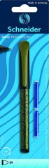 Stilouri & Cerneala Schneider, Stilou SCHNEIDER Voice + 2 rezerve cerneala/blister - vectordirect.ro