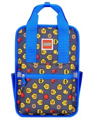Lego, Rucsac Casual LEGO Tribini Fun Small - design Heads and Cup - albastru - vectordirect.ro