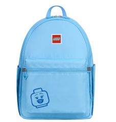 Banda adeziva, cuttere, Rucsac Casual LEGO Tribini Joy Large - design Emoji - albastru pastel - vectordirect.ro